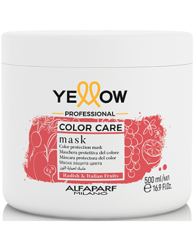 YELLOW COLOR CARE MASK for colored hair 500ml