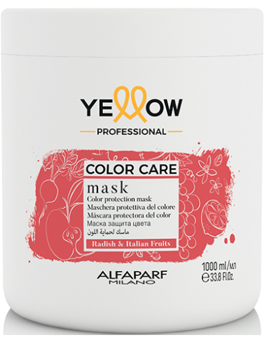 YELLOW COLOR CARE MASK for colored hair 1000ml