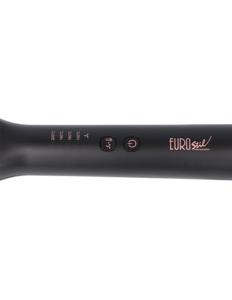 Sähköinen hiusten suoristusharja Breeze, ionigeneraattori, kylmä ilma, keraaminen, musta