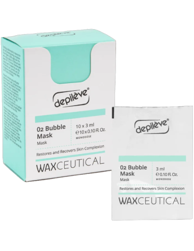 DEPILEVE waxceutical O2 Bubble Mask 10x3ml