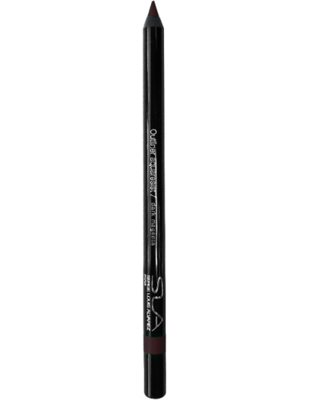 SLA PARIS Outliner Aquaresist vedenpitävä silmänympäryskynä - Tummanmagenta eyeliner, vedenpitävä
