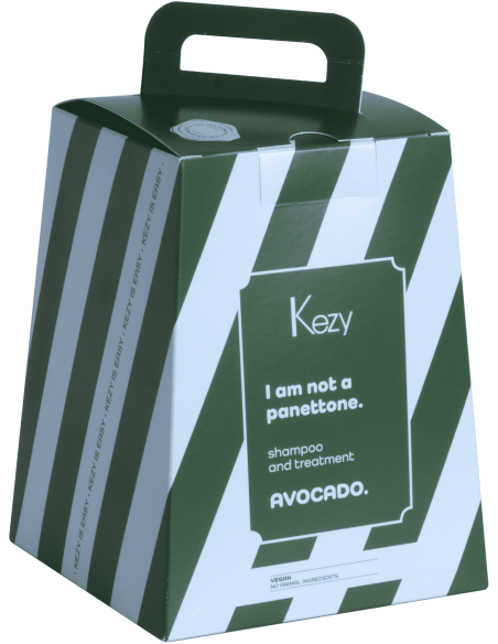 KEZY Kuivien hiusten hoitosetti AVOKADO (Shampoo 385ml + Öljy 100ml)