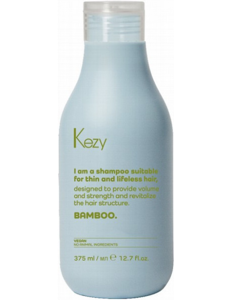 KEZY Ohuiden hiusten hoitosetti BAMBOO (Shampoo 385ml + Öljy 100ml)