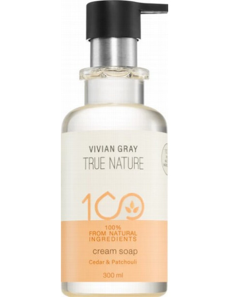 TRUE NATURE Kermainen käsisaippua (setri ja patsuli) 300ml