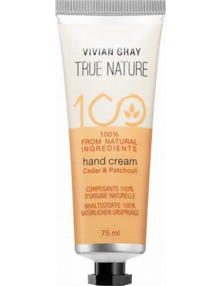 TRUE NATURE Käsivoide (Setri ja patsuli) 75ml
