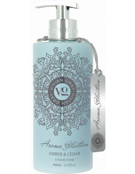 Aroma Selection Kermainen saippua, meripihka/setri 400ml