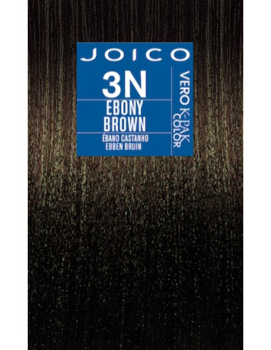 JOICO Vero-K 3N - Ebony Brown noturīga matu krāsa 74ml