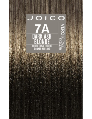 JOICO Vero-K 7A - Dark Ash Blonde noturīga matu krāsa 74ml