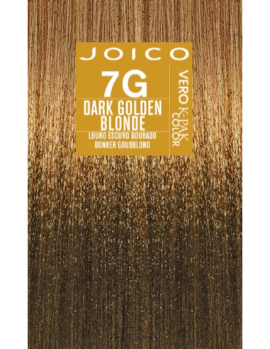 JOICO Vero-K 7G - Dark Golden Blonde noturīga matu krāsa 74ml