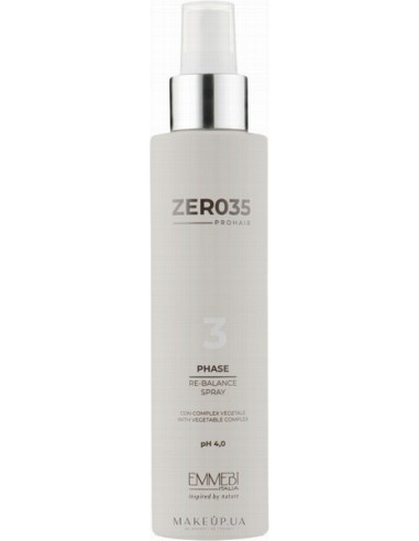 ZERO35 PRO HAIR Vaihe 3 - Suihke 150ml