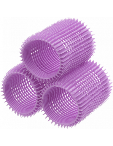 OLIVIA Ruļļi matiem  Ø 5.5cm NITE CURL Purple 3gab