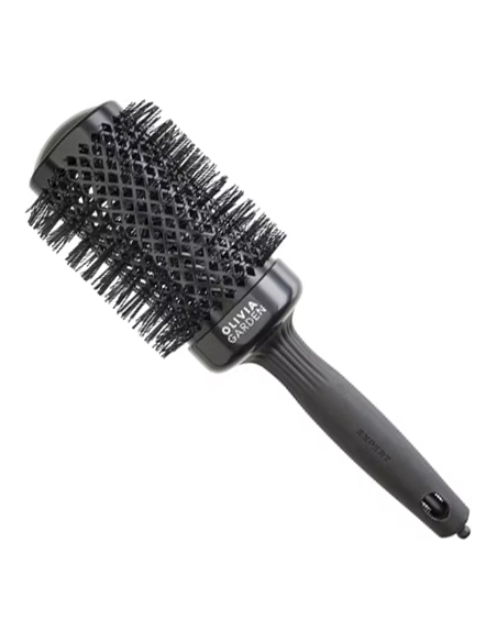 OLIVIA GARDEN Lämpöharja EXPERT BLOWOUT SHINE, keraaminen, ioni, antistaattinen, nailon, Ø55 mm