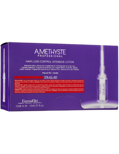 AMETHYSTE STIMULATE HAIR LOSS CONTROL INTENSIVE LOTION 12x8ml