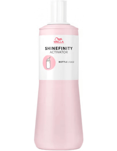 WELLA SHINEFINITY oxy 2% BOTTLE use 1000ml