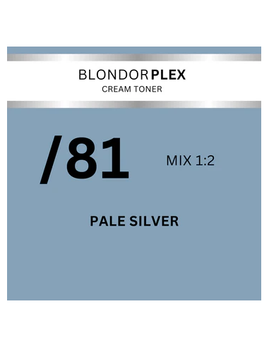 BLONDOR CREAM TONER matu krāsa 60ML/81 SLV