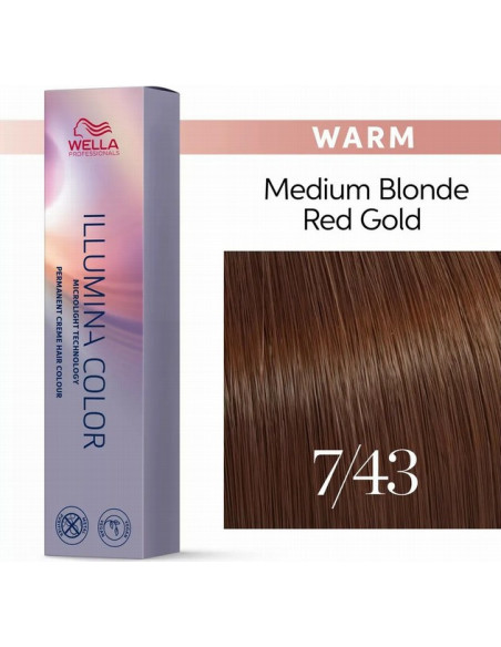WELLA ILLUMINA -VÄRI 7/43 60ml