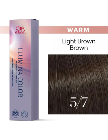 Illumina Color permanenta matu krāsa 5/7 60ml