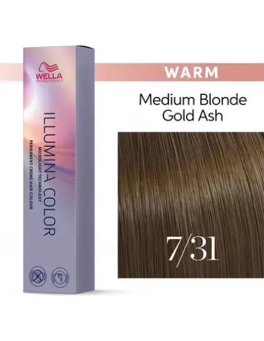 Illumina Color permanenta matu krāsa 7/31 60ml