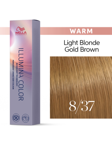 WELLA ILLUMINA COLOR 8/37  60ml