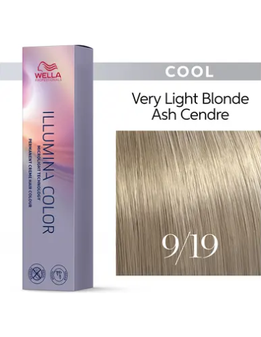 Illumina Color permanenta matu krāsa 9/19 60ml