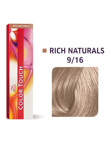 Color Touch krēmveida tonējošā matu krāsa 9/16 RICH NATURALS 60 ml