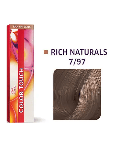 Color Touch krēmveida tonējošā matu krāsa 7/97 RICH NATURALS 60 ml