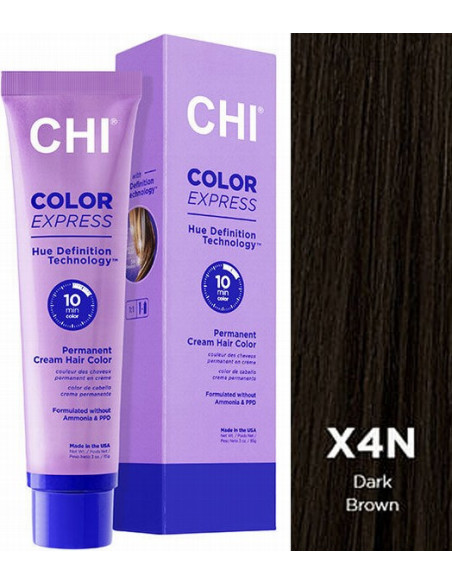 CHI COLOR EXPRESS väri X4N tummanruskea 89 g