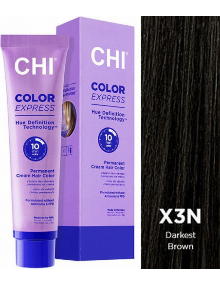 CHI COLOR EXPRESS X3N Erittäin tummanruskea 89 g
