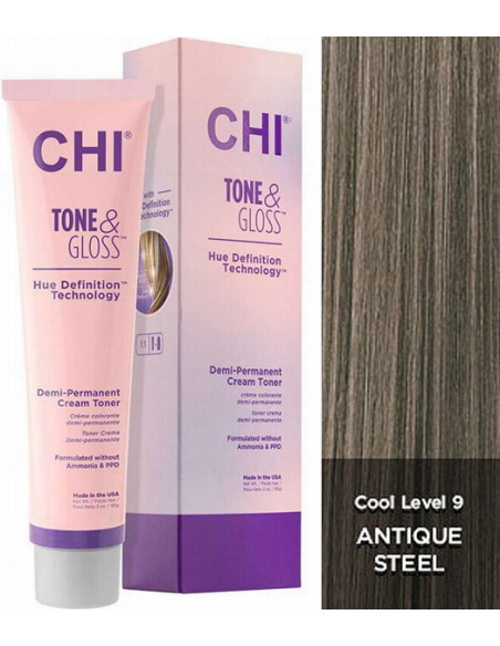 CHI TONE & GLOSS - Antiikkiteräs 89 g