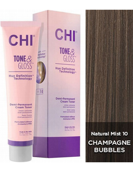 CHI TONE & GLOSS - Samppanjakuplat 89g