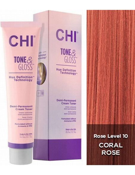 CHI TONE & GLOSS - Koralliruusu 89 g