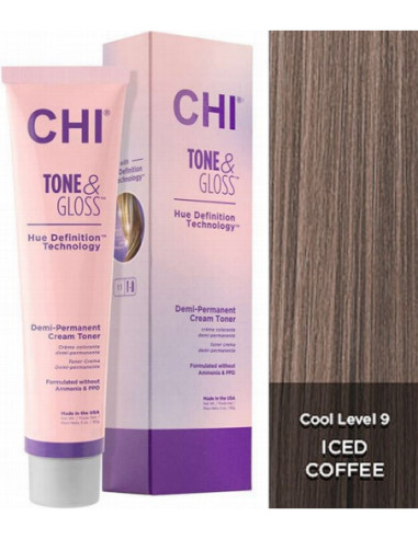 CHI TONE & GLOSS - Jääkahvi 89g