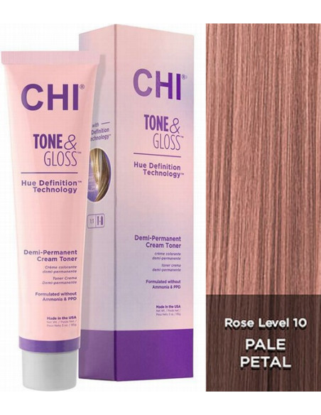 CHI TONE & GLOSS - Vaalea terälehti 89 g