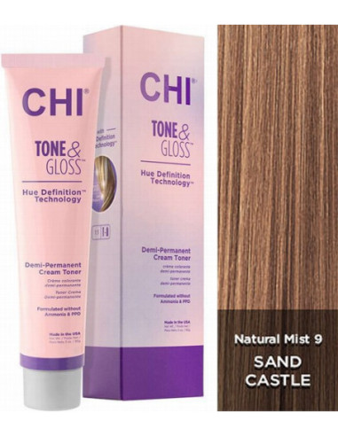 CHI TONE & GLOSS - Hiekkalinna 89 g
