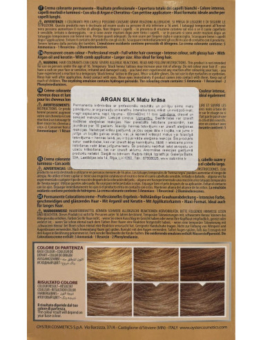 ARGAN SILK Hiusväri 9.9, vaalea...