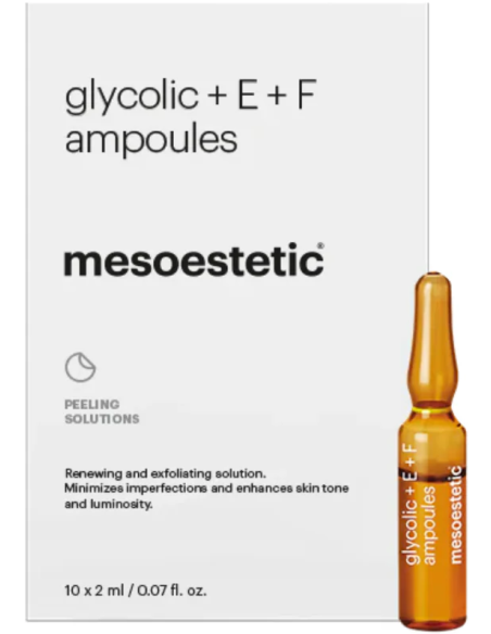 glykolihappoampullit / glykolihappoampullit E- ja F-vitamiineilla 10 x 2 ml