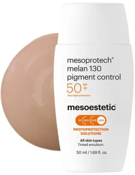 mesoprotech melan 130 pigmenttikontrolli / emulsio sävyllä pigmentaation hallintaan melan SPF50+ 50ml