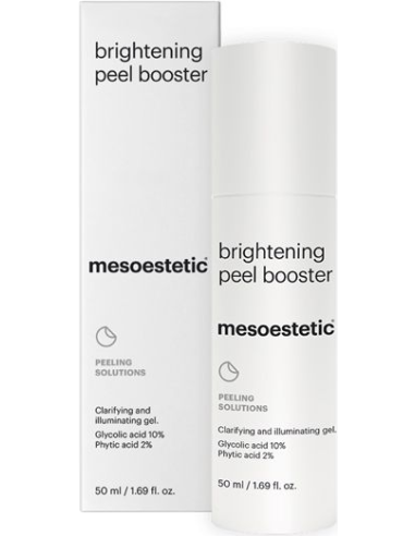 brightening peel booster / skin tone evening gel for hyperpigmented facial skin 50ml