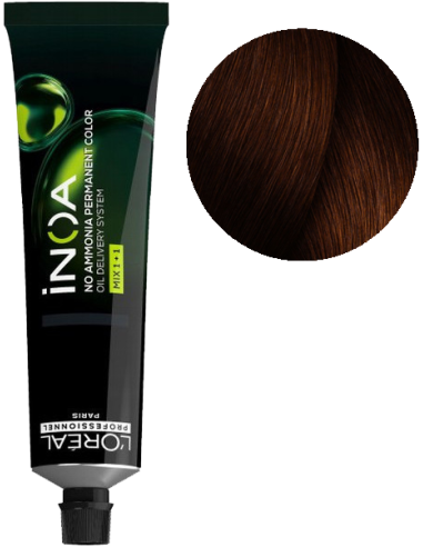 INOA 4.45 nākotnes matu krāsa L'Oreal Professionnel Inoa 60g