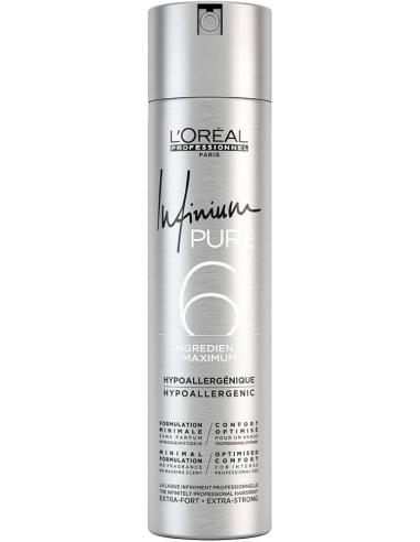 L'Oreal Professionnel Infinium Souple hair spray Profesionāla matu laka frizūras fiksācijai  300ml