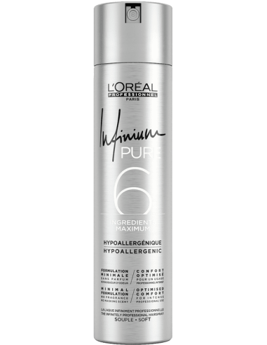 L'Oreal Professionnel Infinium Souple hair spray Profesionāla matu laka frizūras fiksācijai 300ml