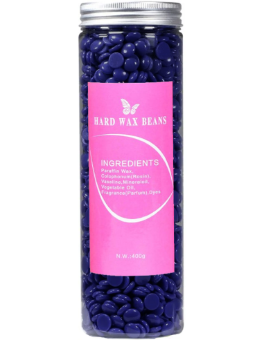 Vasks cietais, pērles, Lavanda 400g