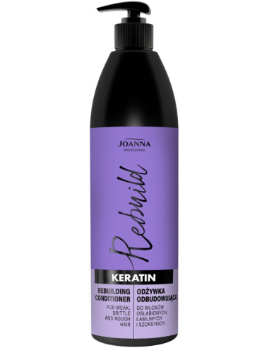 KERATIN Rebuilding Conditioner for weak, brittle and rough hair with keratin 1000g